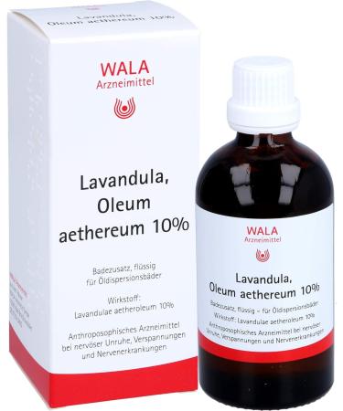 Buy WALA Lavandula Oleum Aethereum 10% Bath Additive - 100 ml | Relaxing Essential Oil for Soothing Baths - International Shipping Available - Buy Online on SooperMarket.com