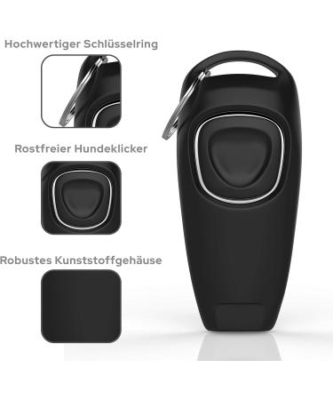 Truepets 2in1 Dog Clicker & Whistle - Essential Training Tool for Dogs & Cats - Optimize Your Pet Education - Buy Online on SooperMarket.com