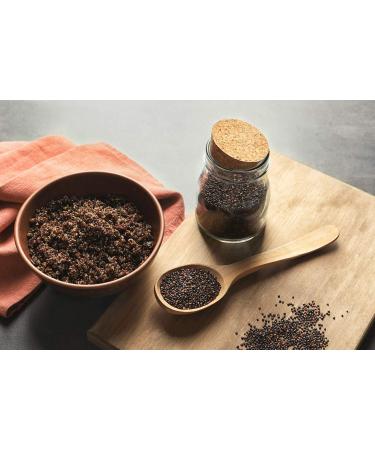 Organic Black Quinoa 5 Pounds - Non-GMO, Whole Grain, Sproutable, Kosher, Vegan - Sirtfood Bulk. Easy to Cook. Healthy Fats, Protein & Fiber. Ideal for Salads, Soups, Stews - 5 LB - Buy Online on SooperMarket.com