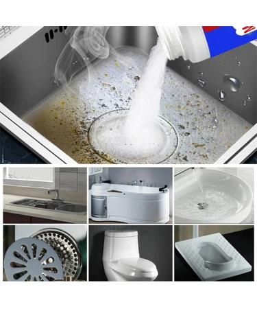 Toilet Unclogging Deodorizer Meledmatte Powerful Pipe Dredging Agent Sink Drain Cleaner Toilet Bowl Clog Remover All-purpose Drain Cleaner for Kitchen Toilet - Buy Online on SooperMarket.com