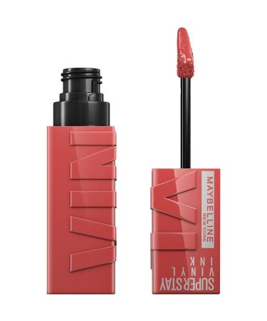 Maybelline Super Stay Vinyl Ink Longwear No-Budge Liquid Lipcolor Makeup Highly Pigmented Color and Instant Shine Peachy Peachy Nude Lipstick 0.14 fl oz 1 Count 1 COUNT PEACHY