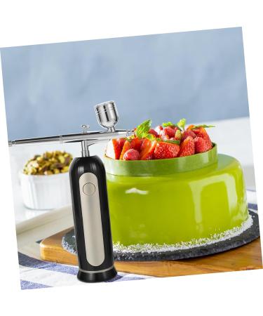 Beavorty 1 Set Spray Hydrating Apparatus Paint Nail Kit Makeup Kit Cake Decorating Kit Squirt Air Brush Kit Food Airbrush Kit Nail Airbrush Abs Display Screen Hydrating Instrument 19.00X15.50X4.50CM Black - Buy Online on SooperMarket.com