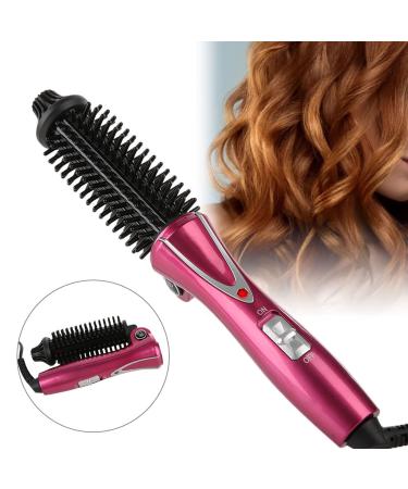 Electric Hair Curler Hot Curler Brush Professional Anti-Scald Instant Heat Up Curling Wands Instant Heat Styling Brush Suitable For All Hair Types (UK Plug(110-240V)) 1 Count (Pack of 1)