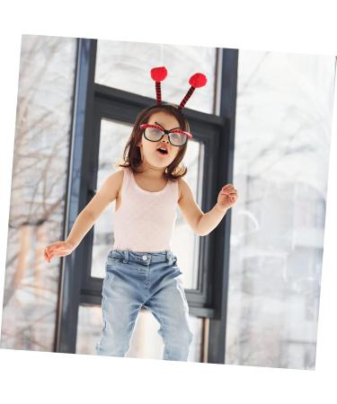 GALPADA 1 Set Ladybug Costume Suit Alien Eyeglasses Ladybug Eyeglasses Ladybug Party Favors Masquerade Sunglasses Ladybug Costume Props Makeup Headband Ladybug Ears Headband Plastic - Buy Online on SooperMarket.com