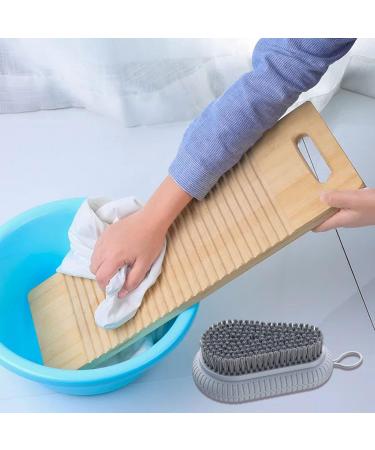 FACYNDE Needle Cleaning Brush - Stylish Fingernail Peeling Brush with Loop for Effective Nail Care - Unisex Pedicure Tool in Gray - Buy Online on SooperMarket.com