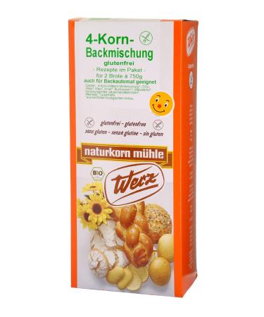 4-Grain Bread Mix Gluten-Free 1 x 1000 gr