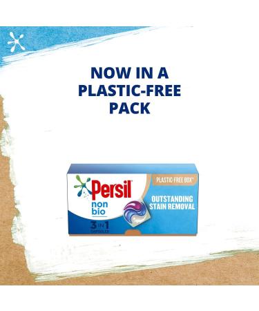 Persil XL 3-In-1 Washing Capsules All New Outstanding Stain Removal Even In Cold Washes With Triple Action Cleaning All In One Power Washing Capsules 40 Washes (Non-Bio Buy 2) - Buy Online on SooperMarket.com
