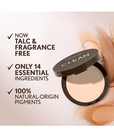 Covergirl Clean Invisible Pressed Powder - Lightweight Vegan Formula in Warm Nude 158 - 0.38oz - Buy Online on SooperMarket.com
