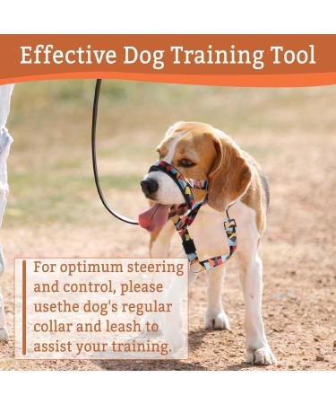FainFun Adjustable Dog Halter for Medium & Large Dogs - Prevents Barking & Chewing - Buy Online on SooperMarket.com