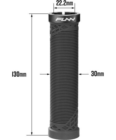 Fun Hilt Mountain Bike Handlebar Grips - Lightweight & Ergonomic - Pink MTB/BMX Grips with Single Lock On Clamp - Buy Online on SooperMarket.com