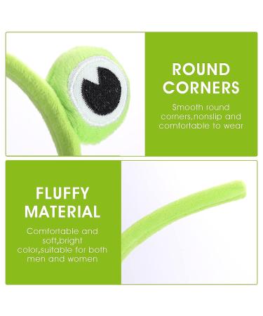 Cute Frog Headband Spa Headband for Girls and Women - Green Frog Eye Makeup Headband - Buy Online on SooperMarket.com
