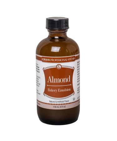 LorAnn Almond Bakery Emulsion, 4 ounce bottle