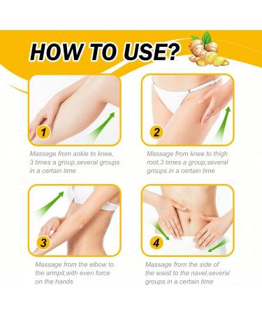 Fat Burning Ginger Cream Ginger Firming Cream Anti Cellulite Hot cream for Cellulite Belly Fat Burner and Tightening Body Slimming Weight Loss Workout Sweat Enhancer for Women Men 100g - Buy Online on SooperMarket.com