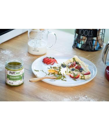 NutJar Premium Pistachio Butter 480 g No Added Sugars Colours or Preservatives Vegan Gluten Free Keto Friendly Made in Canada 480 g (Pack of 1) - Buy Online on SooperMarket.com