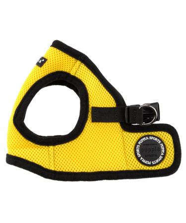 Puppia dog harness for small and medium -sized dogs - soft vest in many colors - also used as a puppy dishes -Atanizzen dishes for dogs yellow s s yellow