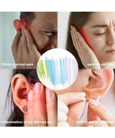 180pcs Ear Piercing Cleaner Disposable Ear Hole Cleaning Floss Piercing Cleaning Line Ear Hole Odor Removal Cleaning Tools - Buy Online on SooperMarket.com