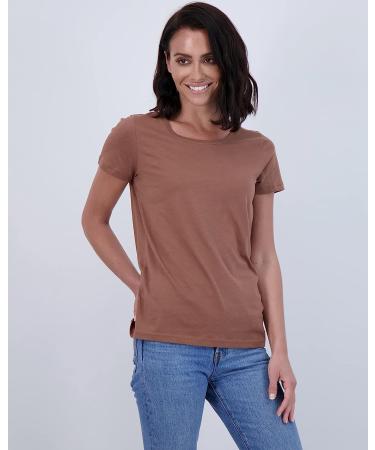 Women's Classic-Fit Cotton Short-Sleeve T-Shirt 4-Pack - Plus Size Available | Large Set 3 - Buy Online on SooperMarket.com