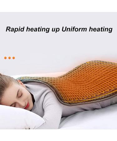 Buy Adjustable Electric Heating Pillows for Neck & Shoulder Relief Soft Comfortable 29.9 x 15.7 Inches Heated Blanket for Stress Shop Winter Essentials! - Buy Online on SooperMarket.com