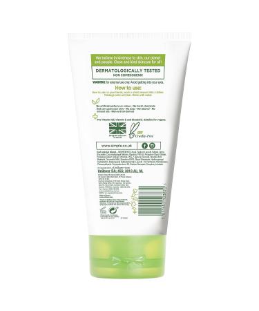Simple Kind to Skin Moisturising Facial Wash 150ml - Gentle Daily Face Cleanser - Buy Online on SooperMarket.com