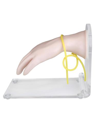 Vision Scientific VAZ800 Advance Opisthenar IV Injection Hand Model - Realistic Soft Material Detailed Injectable Metacarpal & Digital Thumb Veins for Medical Training - Buy Online on SooperMarket.com