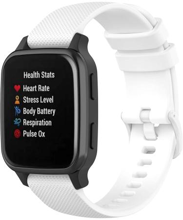 6-Pack Waterproof Silicone Bands for Garmin Venu 2 Plus & Venu SQ 20mm - Quick Release Straps for Venu Sq Music Smartwatch - Buy Online on SooperMarket.com