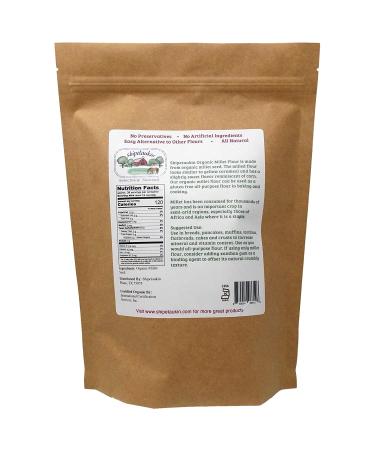 Organic Shipetaukin Millet Flour 2.5 lbs - Gluten Free, Non-GMO, Multi-Purpose - Buy Online on SooperMarket.com