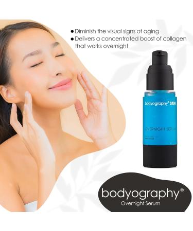 Bodyography Overnight Serum - Enhance Face Glow & Revitalize Skin | International Shipping Available - Buy Online on SooperMarket.com