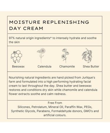 Jurlique Moisture Replenishing Facial Moisturizer - Hydrating Face Cream for All Skin Types | International Shipping - Buy Online on SooperMarket.com