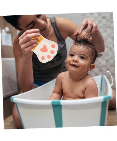 Toyvian 2pcs Paw Bath Cotton Body Scrubber Sponge Set for Kids - Natural Mesh Baby Shower Towel Puffs - 3 Pack (As Shown) - Buy Online on SooperMarket.com