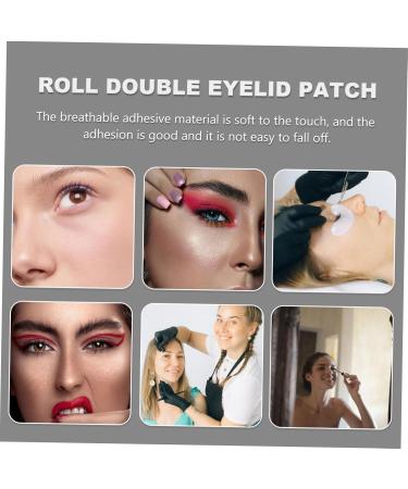 Angoily Double Eyelid Tape - 30 Sheets Clear Traceless Cosmetic Tool for Natural Eyelid Decoration - Buy Online on SooperMarket.com