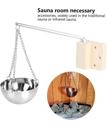 Essential Oil Bowl Stainless Steel Sauna Aroma Bowl Cup Essential Oil Bowl Sauna Room Accessories - Buy Online on SooperMarket.com