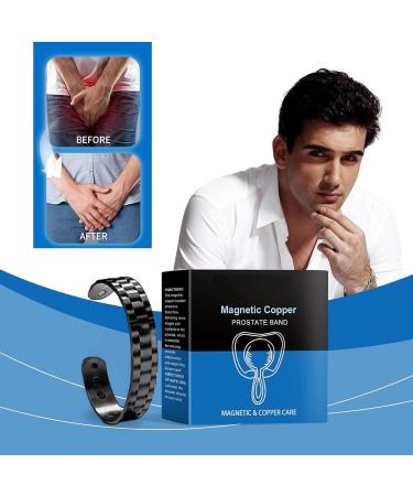 Prostapower Magnetic Copper Band Magnetic Copper Prostate Band Magnetic Copper Prostate Bracelet Improves Blood Circulation Magnetic Copper Bracelet for Unisex 1pcs - Buy Online on SooperMarket.com