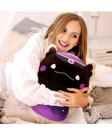 Mewaii 14'' Soft Magic Axolotl Mushroom Stuffed Animal Plush Pillow Toy - Black Axolotl 14 Inch - Buy Online on SooperMarket.com