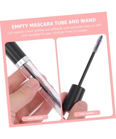 Healvian 2 Sets Makeup Kit Clear Mascara Empty Mascara Tube with Eyelash Wand Black - Buy Online on SooperMarket.com