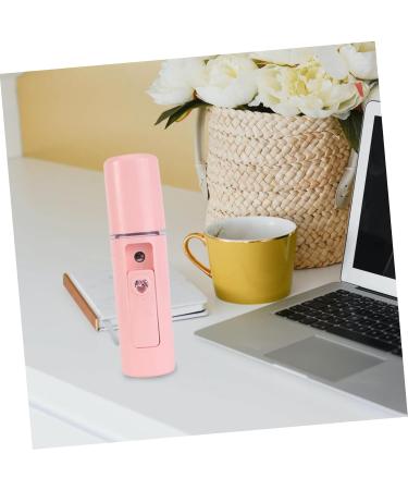 BELLIFFY 1pc Humidifier Makeup Device Face Sprayer Handheld Spray Device Mini Face Steamer USB Pink Abs - Buy Online on SooperMarket.com