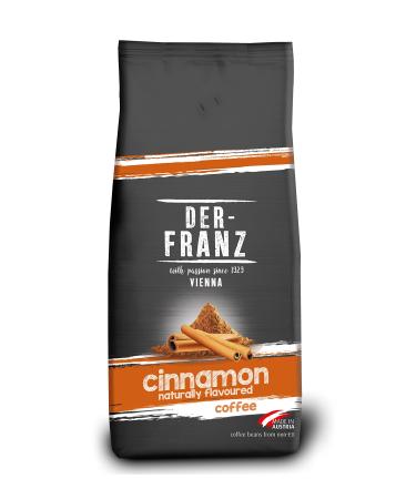 Der-Franz coffee flavoured with cinnamon Arabica and Robusta coffee beans 1000 g cinnamon 1 kg (1 pack)