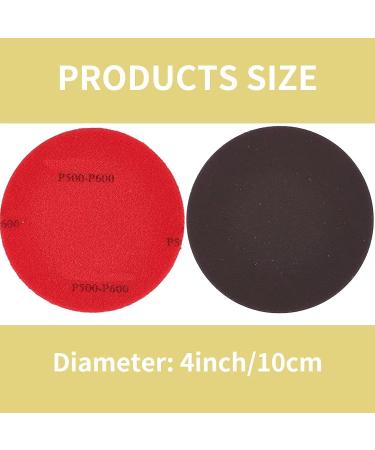 RUNRAYAY Round Bowling Sanding Pad Resurfacing Polishing Kit - 500 Grit (6PCS/12PCS) | Bowling Ball Cleaning Set - Buy Online on SooperMarket.com