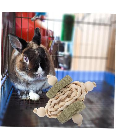 Kisangel Wooden Hamster Chewing Playthings Bunny Treats Oral Biting Playthings - Buy Online on SooperMarket.com