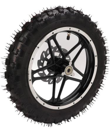 Front Wheel Tyre Durable Wear Resistant Front Wheel Assembly High Friction Rubber Metal for Off Road Vehicle - Buy Online on SooperMarket.com