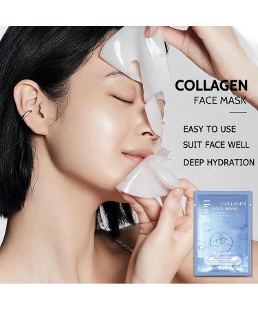 INSKIN Collagen Face Mask Overnight Bodance Collagen Mask Collagen Mask Overnight Collagen Deep Hydrating Mask Face Masks Skincare Improve Moistur Elasticity and Wrinkle - Buy Online on SooperMarket.com