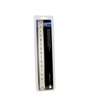White Python LED Strip with Male and Female Connector Mid Section Moonlight Blue