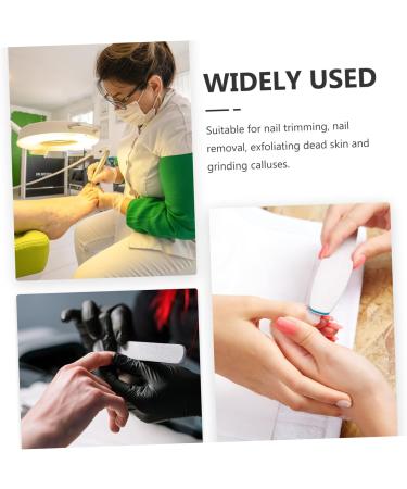 ABOOFAN 3 Sets Nail Polishing Sheets Replacement Sandpaper Discs Manicure Accessories Manicure Sandpaper Sanding Disc Bit for Nail Drill Foot Stainless Steel Sanding Pad Electric - Buy Online on SooperMarket.com