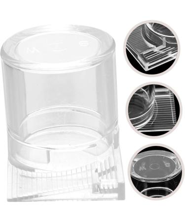 COLLBATH Pet Water Feeder Ant Water Feeders Water Feeding Cup for Ant Nest Ant Keeping Transparent Plastic - Buy Online on SooperMarket.com