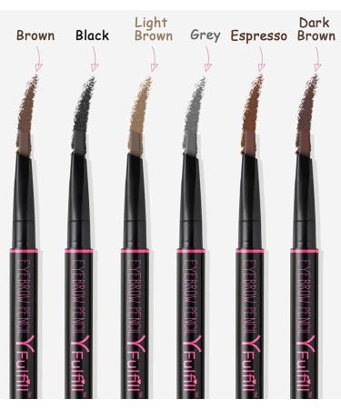Yfulfill Taupe Eyebrow Pencil for Gray Hair - Grey Eye Brow Pencil for Older Women - Buy Online on SooperMarket.com