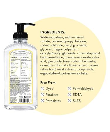 J.R. Watkins Lemon Hand Soap 11 Fl Oz 3 Pack - Moisturizing, Alcohol-Free, Cruelty-Free - USA Made Liquid Soap for Bathroom/Kitchen with Dispenser - Buy Online on SooperMarket.com
