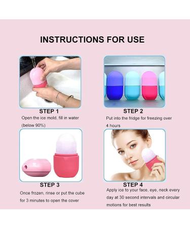 Ice Face Roller for Puffiness Relief, Wrinkle Reduction, and Skin Brightening - Women's Gift - Buy Online on SooperMarket.com