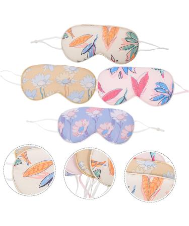 Healifty 20 Pcs Imitation Silk Eye Mask Party Spa Supplies - Comfortable Breathable Eye Masks for Sleep and Relaxation - Buy Online on SooperMarket.com