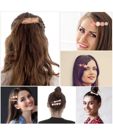 8 Pcs Pearl Hair Clips | Fashion Metal Hair Accessories for Women & Girls - Buy Online on SooperMarket.com