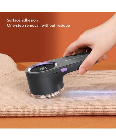 Rechargeable Fabric Trimmer Lint Remover - Compact Long Lasting Digital Display Large Capacity Storage Safe for Travel & Home Use (Cream White - Buy Online on SooperMarket.com