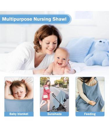 Buy Still Towel for Breastfeeding - Soft Breathable Cotton Nursing Cover 75x95cm | Perfect for Active Moms - Buy Online on SooperMarket.com